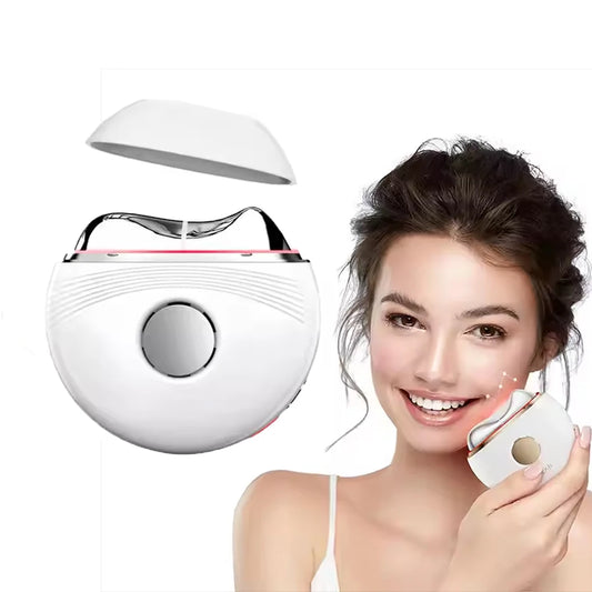 Electric Guasha Massager Body Scraping Cold Heating Vibration Face Neck Eye Massager Gua Sha Scraper EMS Face Lifting Machine