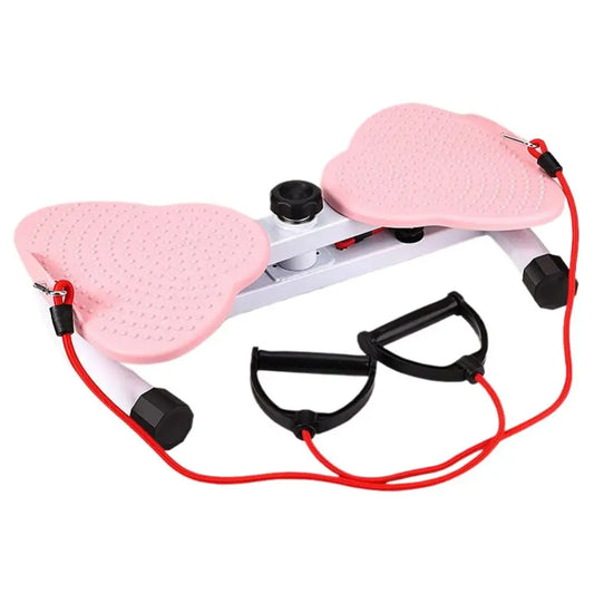 Standing Abdomen Waist Twisting Fitness Tool Hand Pulled Rope Non Slip Waist Twisting Stepper Multi-Functional Portable