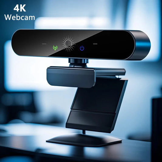 HD 4K Webcam PC 1080P 2K Web Camera with Microphone Autofocus USB Computer Laptop Camera for Living / Video Calling / Conference