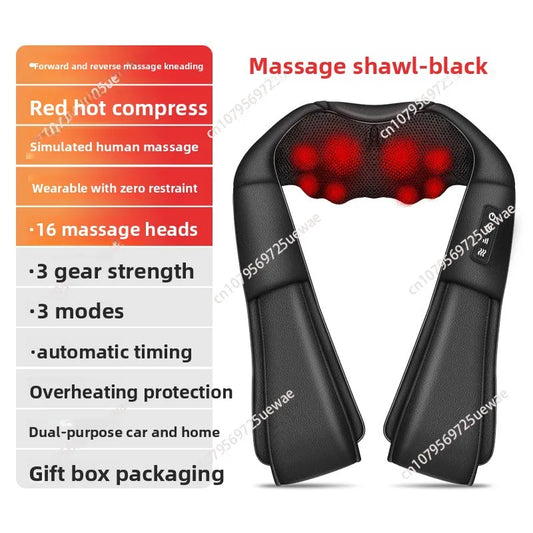 OEM neck and shoulder massager for deep tissue pain relief